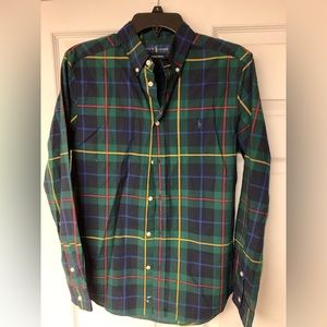 Ralph Lauren plaid button down shirt (Boys)